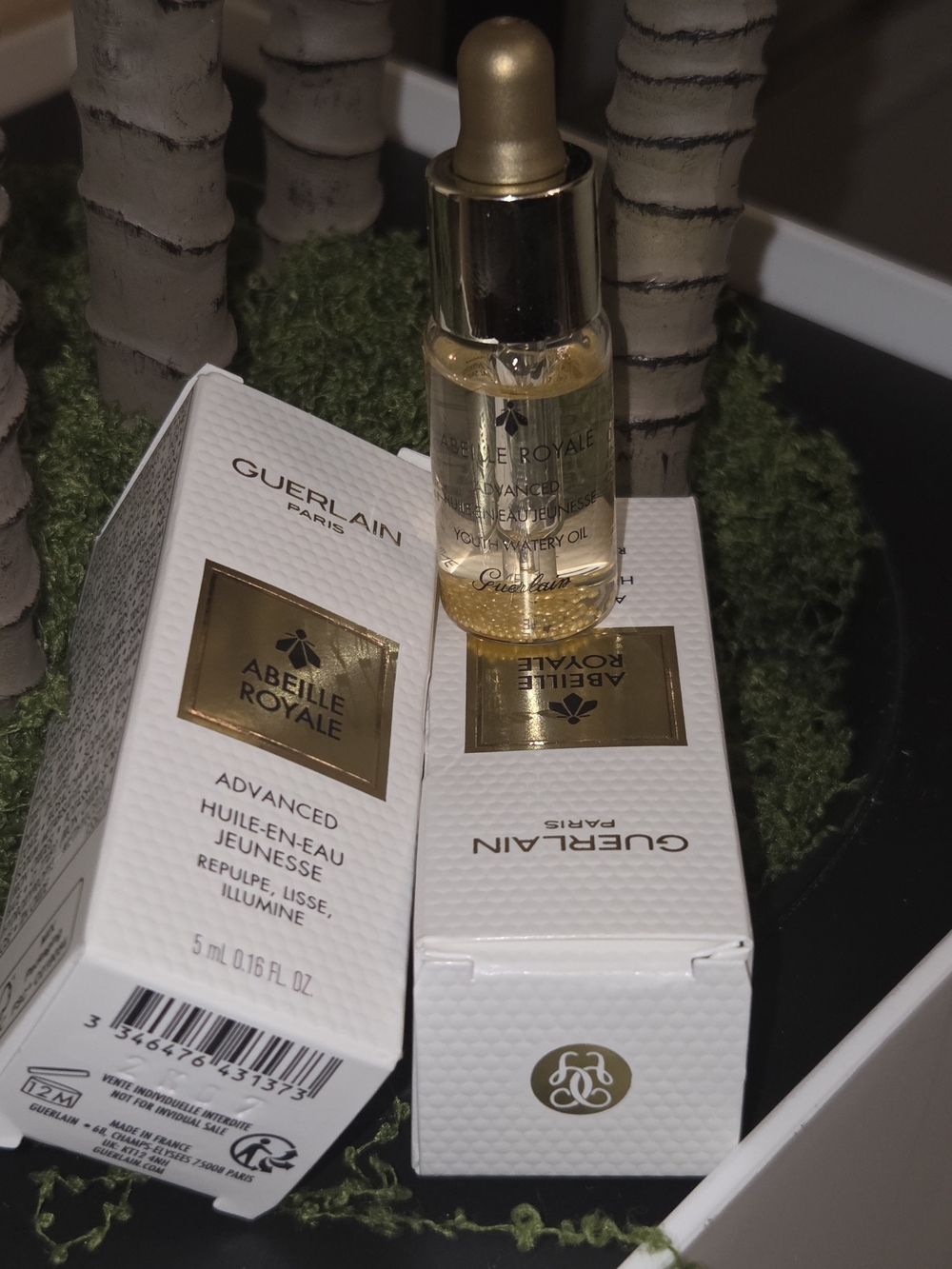 2x Guerlain Abeille Royale Advanced Youth Watery Oil 5ml 0.16oz New